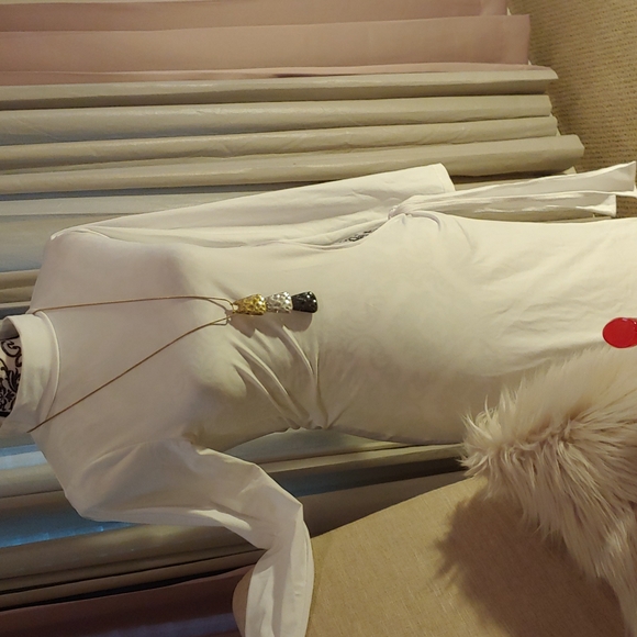 White sexy side cutout - Picture 6 of 11